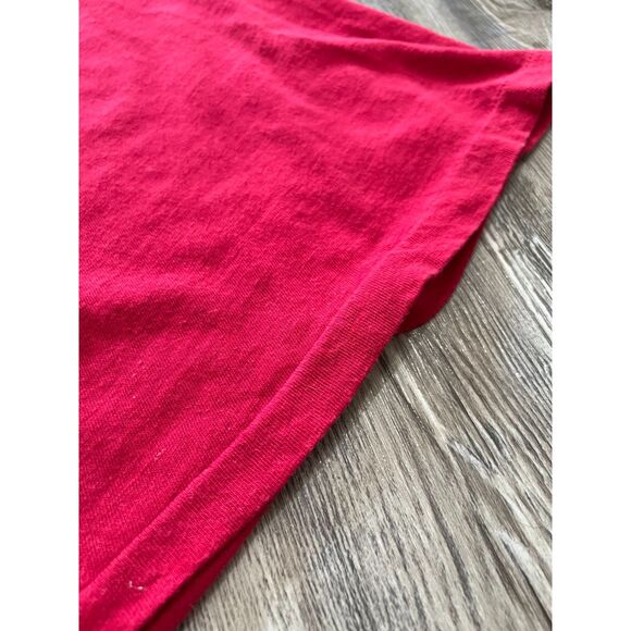 Vintage Daytona Beach I Heard it Through the Orange Grove Short Sleeve Red Tee - Picture 7 of 8